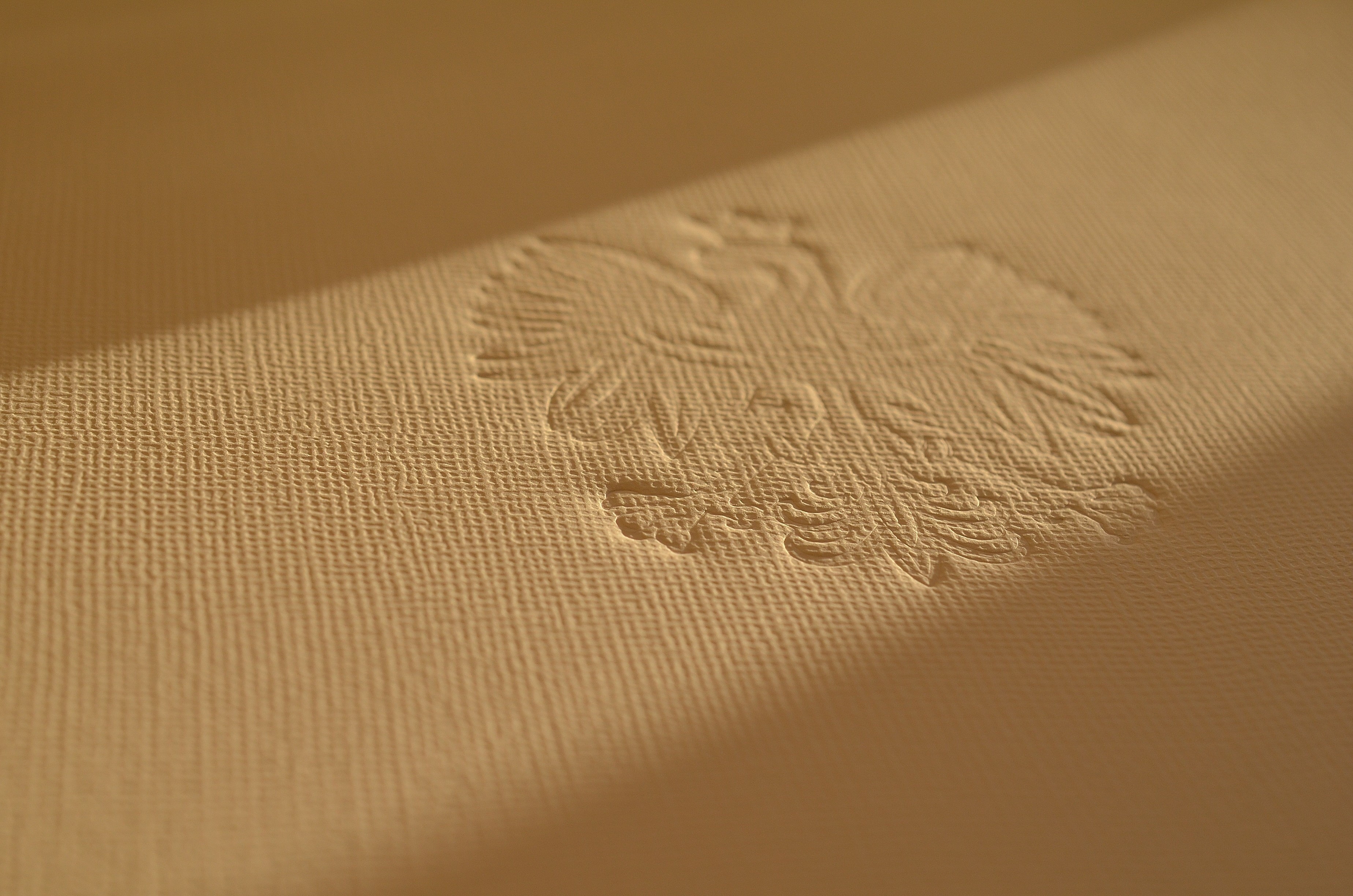Photo of two women and a man talking in the corner of a room with modern furniture.
